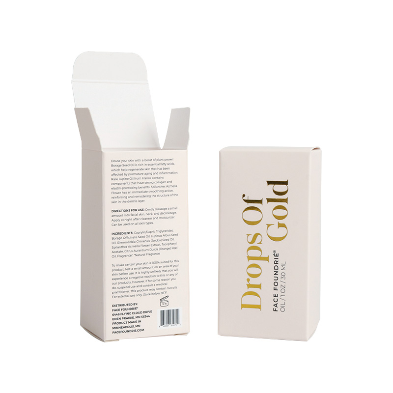 art paper cosmetic packaging box